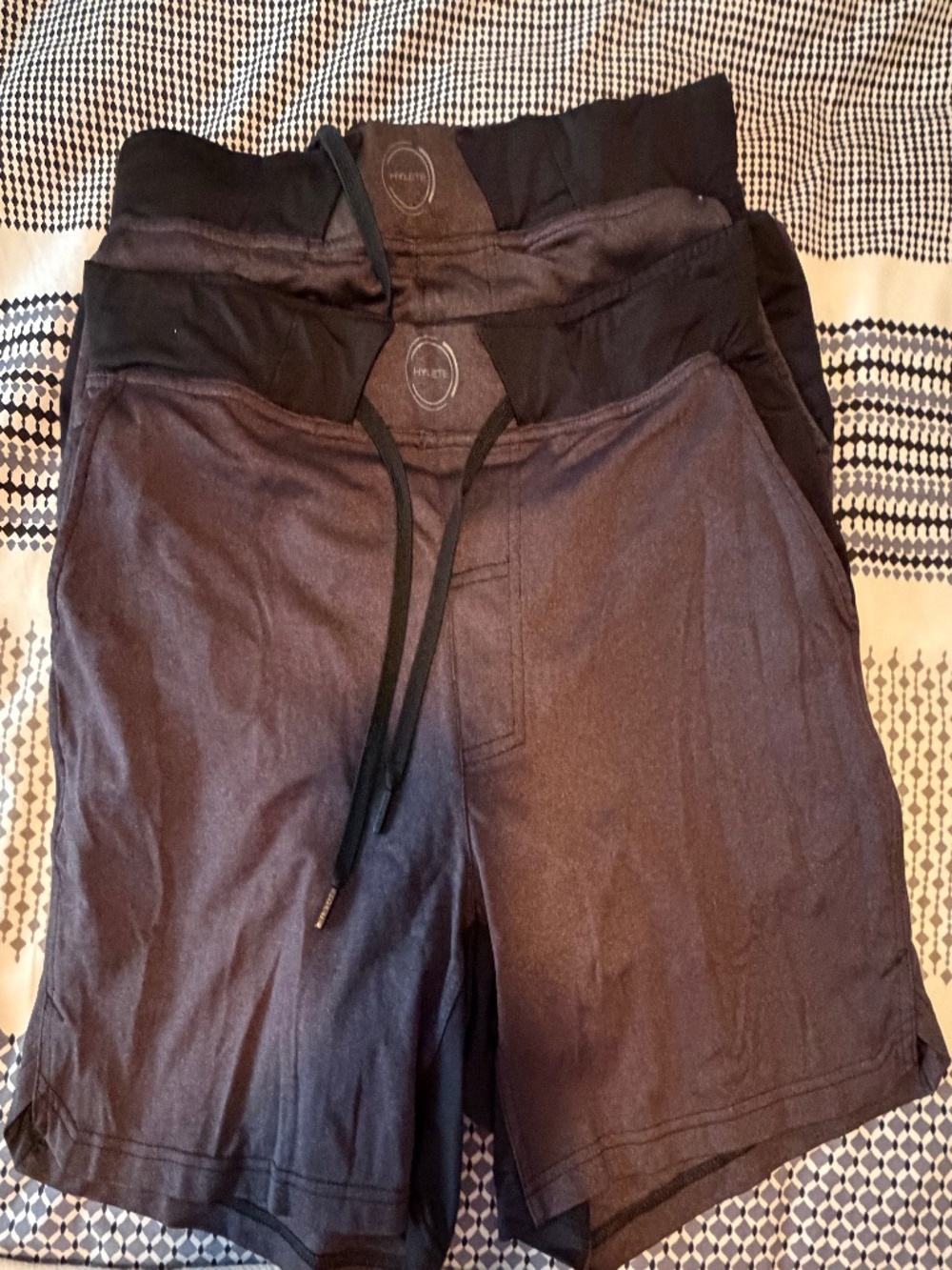 MENs Hylete Athletic Shorts; Bundle of 2 (Size M)